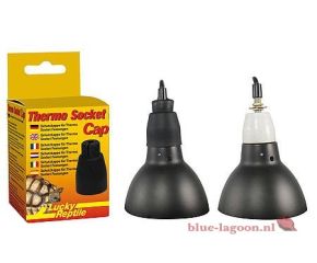 Lucky Reptile Thermo Socket Cap veiligheidskap zwart
