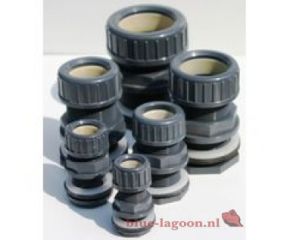 PVC doorvoer knel 20mm